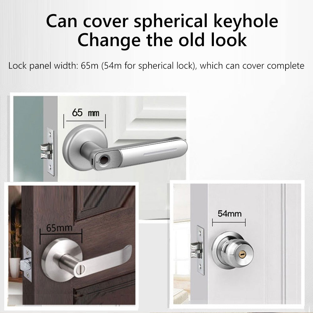Fingerprint Door Lock Handle