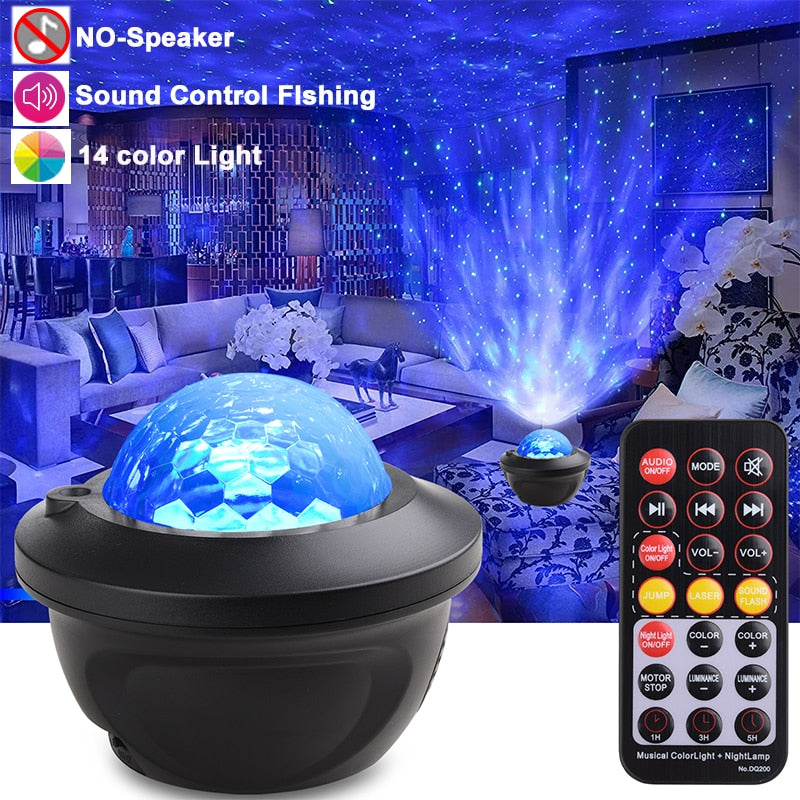 Galaxy sky projector