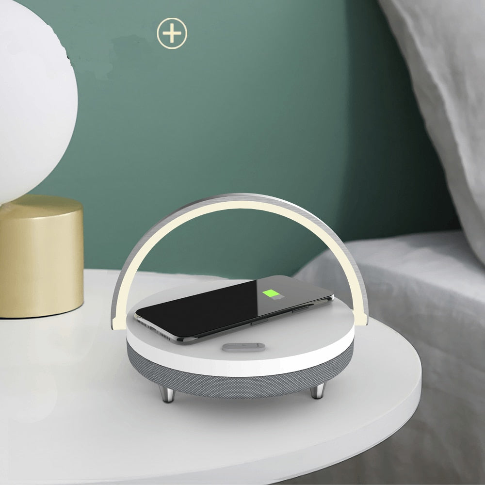 Night light  with wireless charger