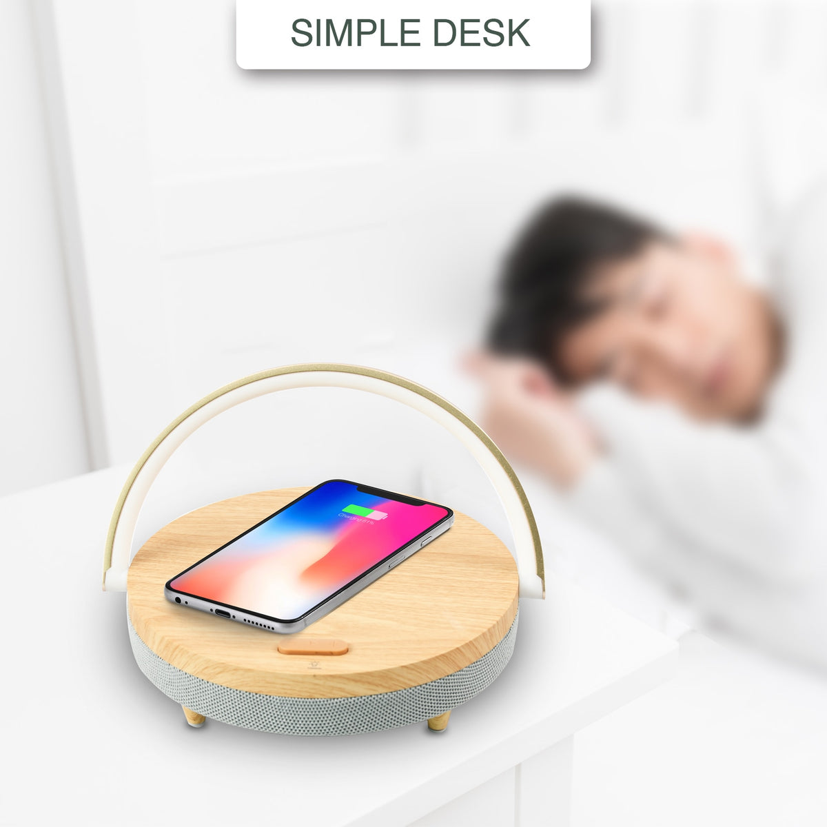 Night light  with wireless charger