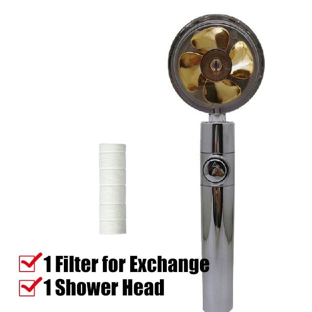 Propeller shower head 🚿