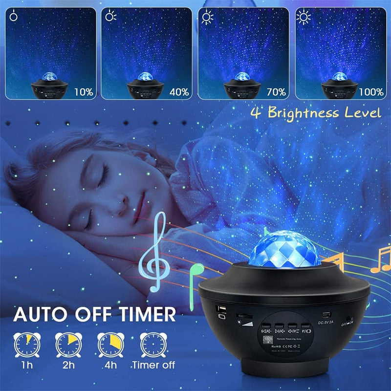Galaxy sky projector