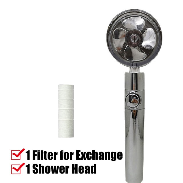 Propeller shower head 🚿