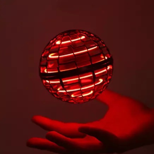 Flying boomerang ball